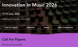 Innovation in Music 2026 official event artwork