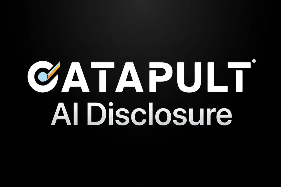 Catapult AI disclosure announcement graphic · Catapult / PRWeb, published 27 Jul 2026